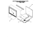 KitchenAid KEMI371BBL2 microwave compartment diagram