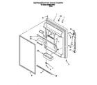 Whirlpool 3XARG477GF00 refrigerator door diagram