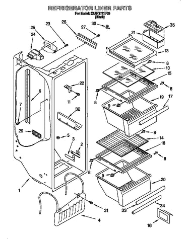 Refrigerator liner
