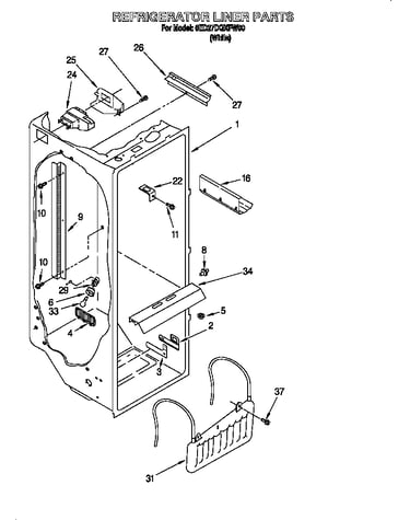Refrigerator liner