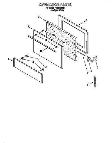 Oven door