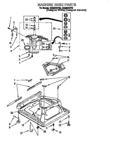 Machine base