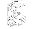 Whirlpool ACM184XE1 air flow and control diagram