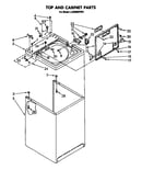 Top and cabinet