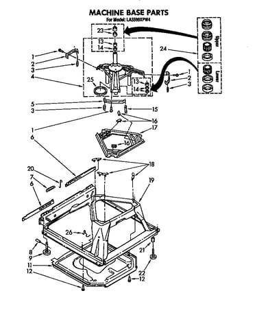 Machine base