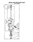 Brake and drive tube