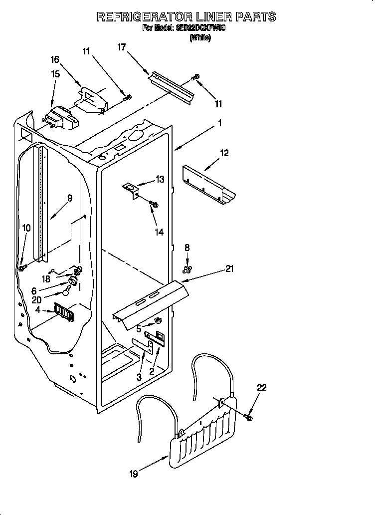 REFRIGERATOR LINER