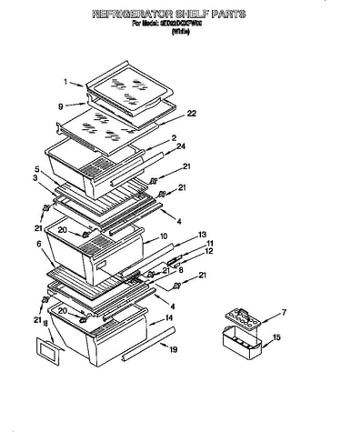 Refrigerator shelf