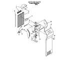 Whirlpool 6ED22DQXFW00 air flow diagram