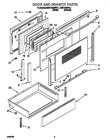 Door and drawer