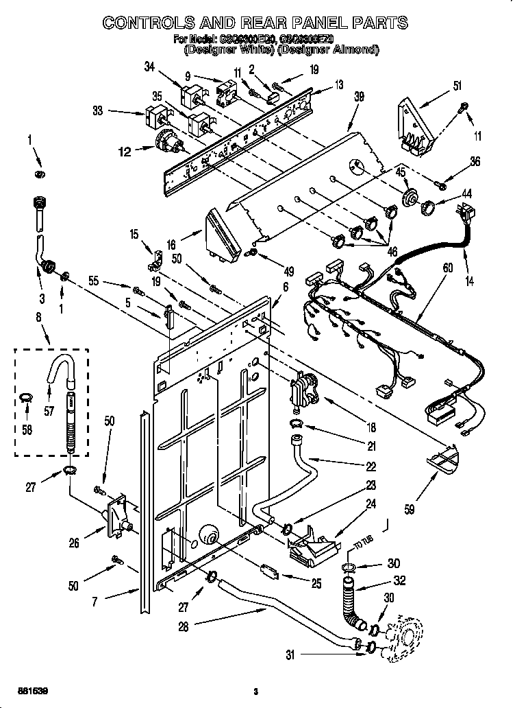 CONTROLS AND REAR PANEL