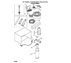 Whirlpool ACQ082XG0 optional parts (not included) diagram