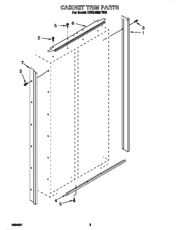Cabinet trim