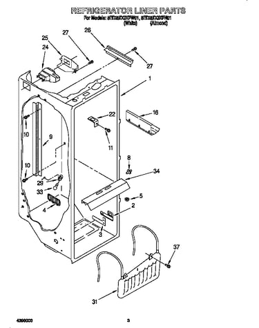 Refrigerator liner