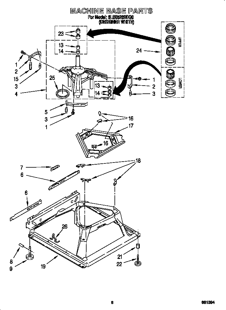 Machine base