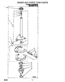 Brake and drive tube