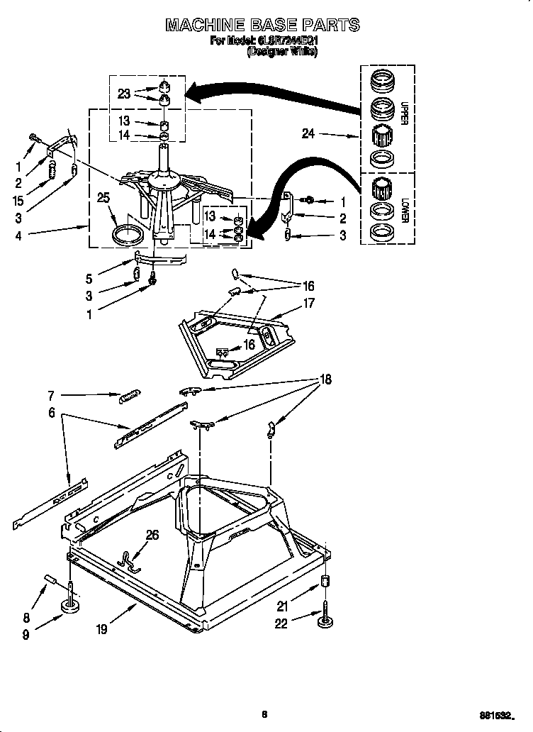 Machine base