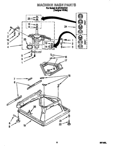 Machine base
