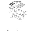 Whirlpool RF386PXEN1 drawer and broiler diagram