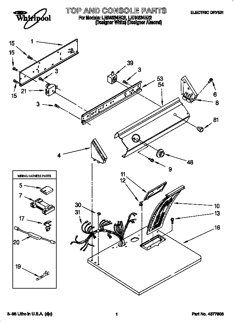 TOP AND CONSOLE