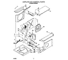 Whirlpool ACQ142XG0 air flow and control diagram
