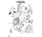 Whirlpool LEC8858EQ2 bulkhead components diagram