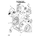 Whirlpool LER8858EZ2 bulhead components diagram