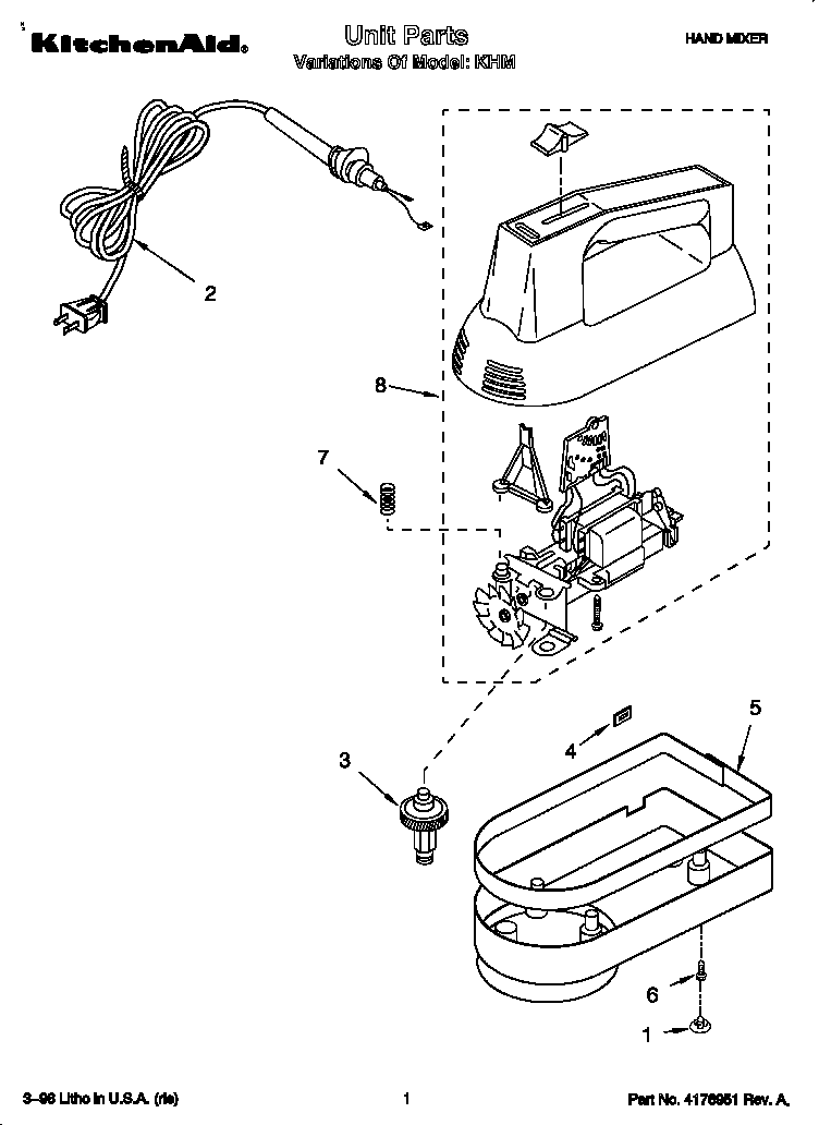 Unit parts