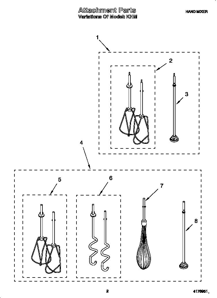 Attachment parts