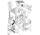Whirlpool LGR5644EZ2 cabinet diagram