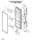 Refrigerator door