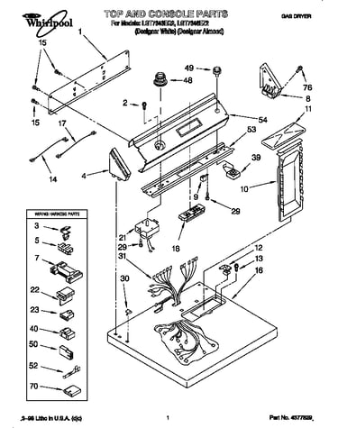 Top and console
