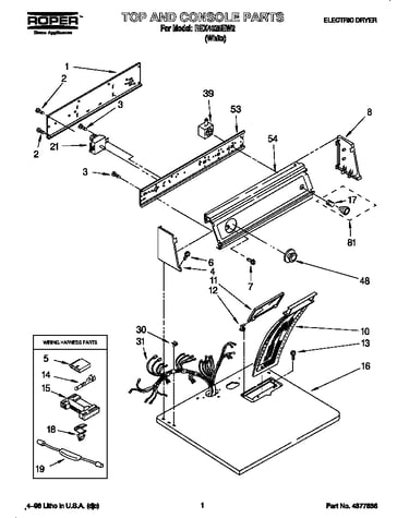 Top and console