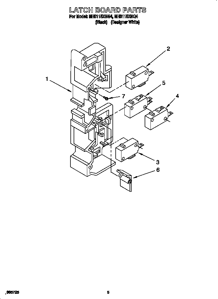 Latch board