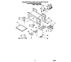 Whirlpool MH9115XBQ4 magnetron and air flow diagram