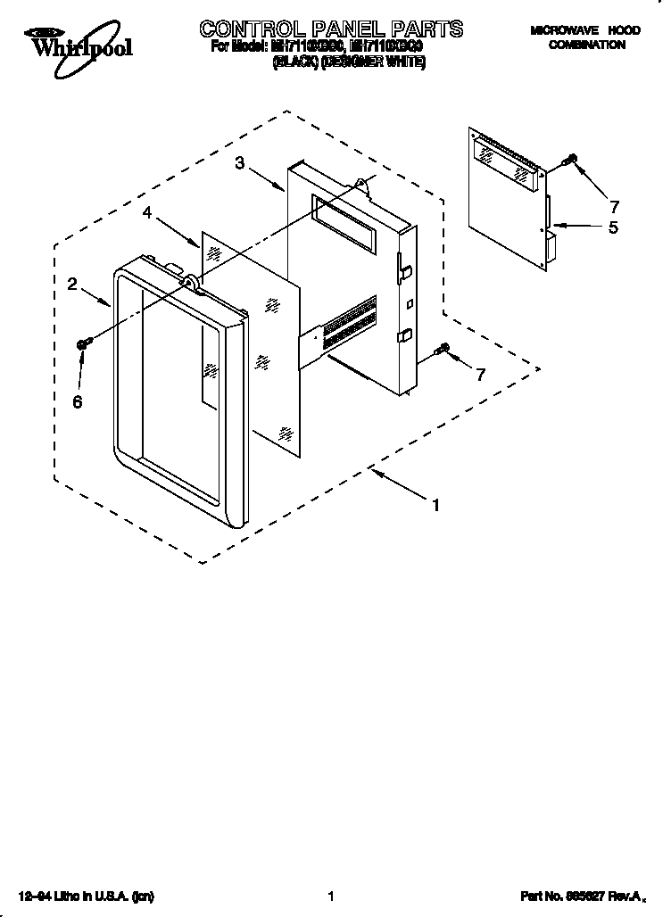 Control panel