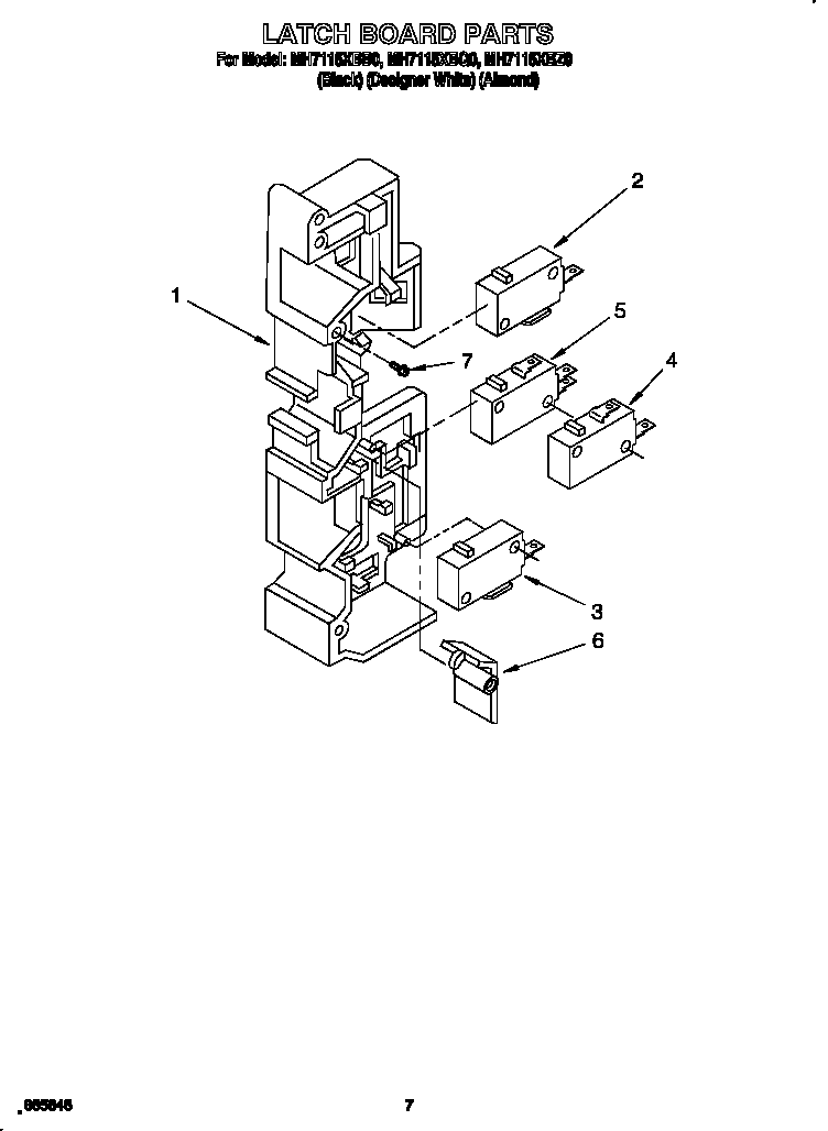 LATCH BOARD