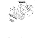 Whirlpool MH7110XBB2 cabinet diagram