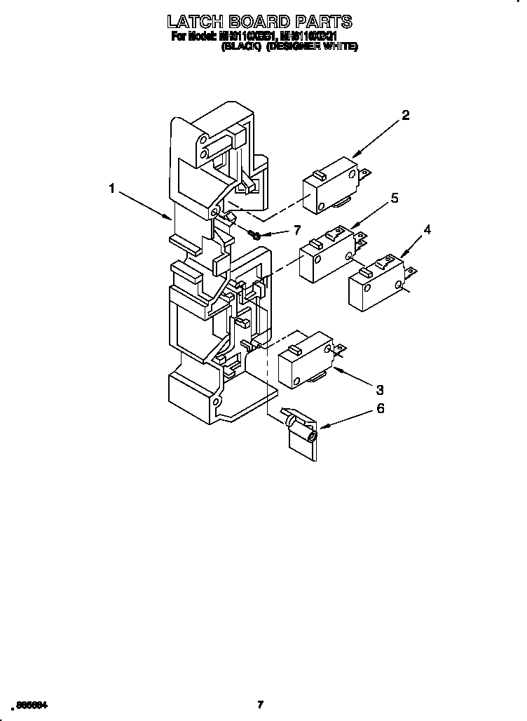 Latch board