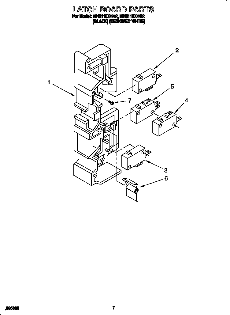 LATCH BOARD