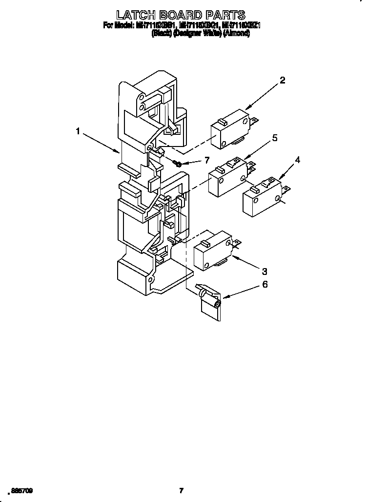 LATCH BOARD