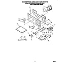 Whirlpool MH7115XBB4 magnetron and air flow diagram
