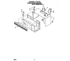 Whirlpool MH6110XBB3 cabinet diagram