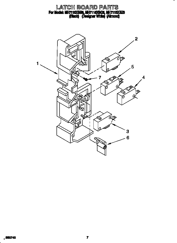 LATCH BOARD