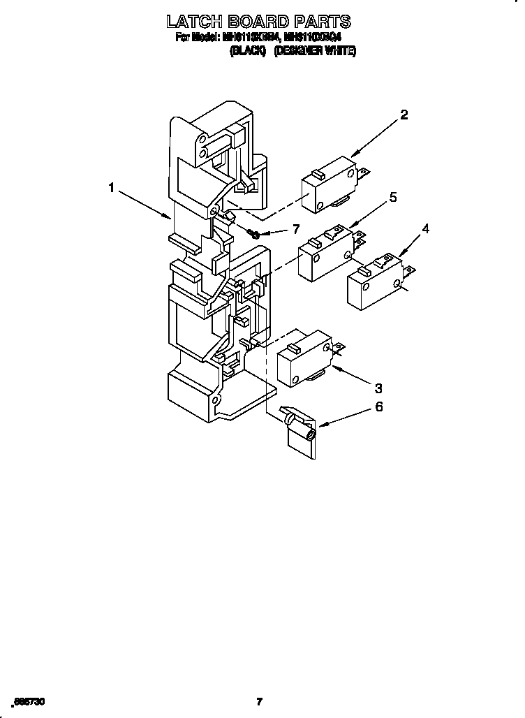 LATCH BOARD