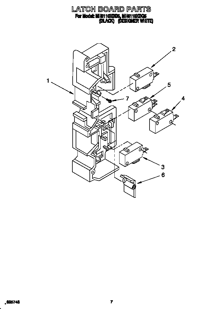 LATCH BOARD