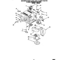 Whirlpool MG8120XDB0 magnetron and air flow diagram