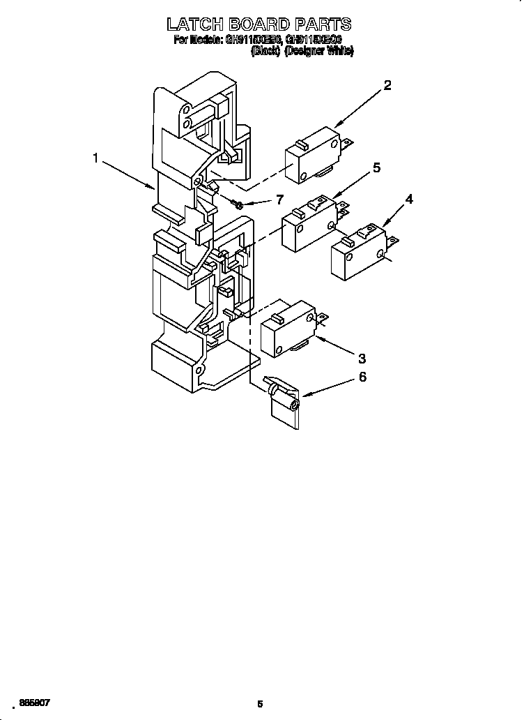 Latch board