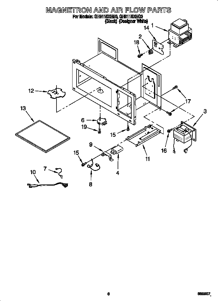 Magnetron and airflow