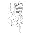 Whirlpool ACQ122XG0 optional parts (not included) diagram